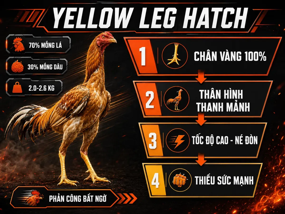 Nhánh Yellow Leg Hatch — Dòng Máu Ít Người Biết