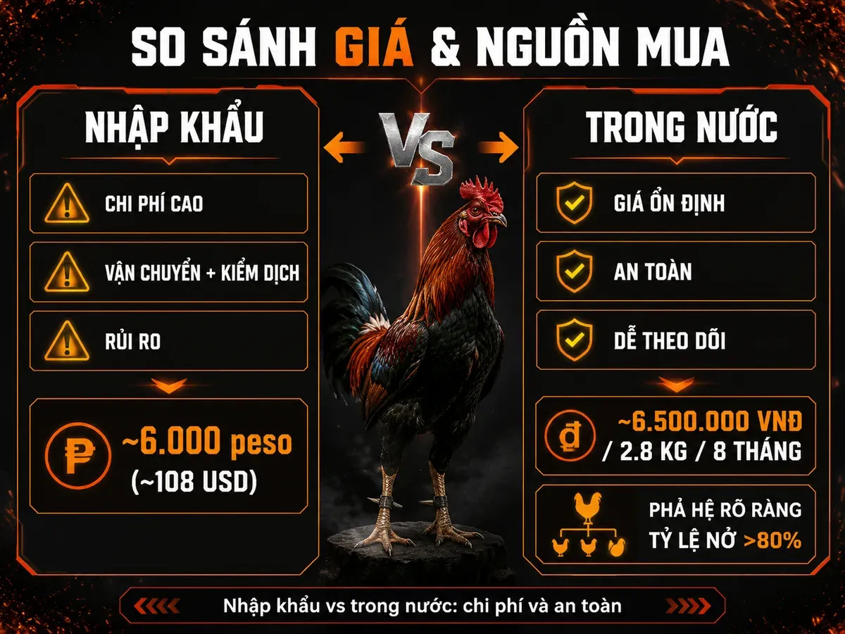 Mua Gà Nigger Roundhead Tại Nghĩa Gò Công