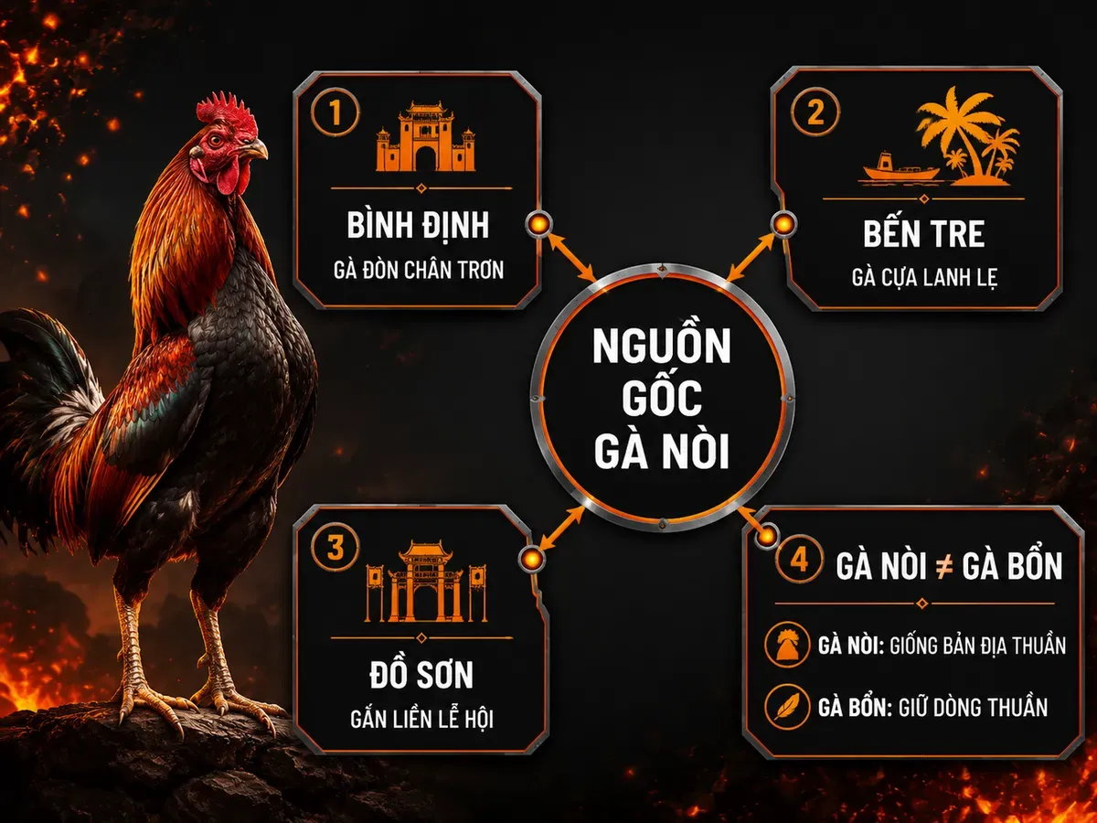 Nguồn gốc gà nòi Việt Nam