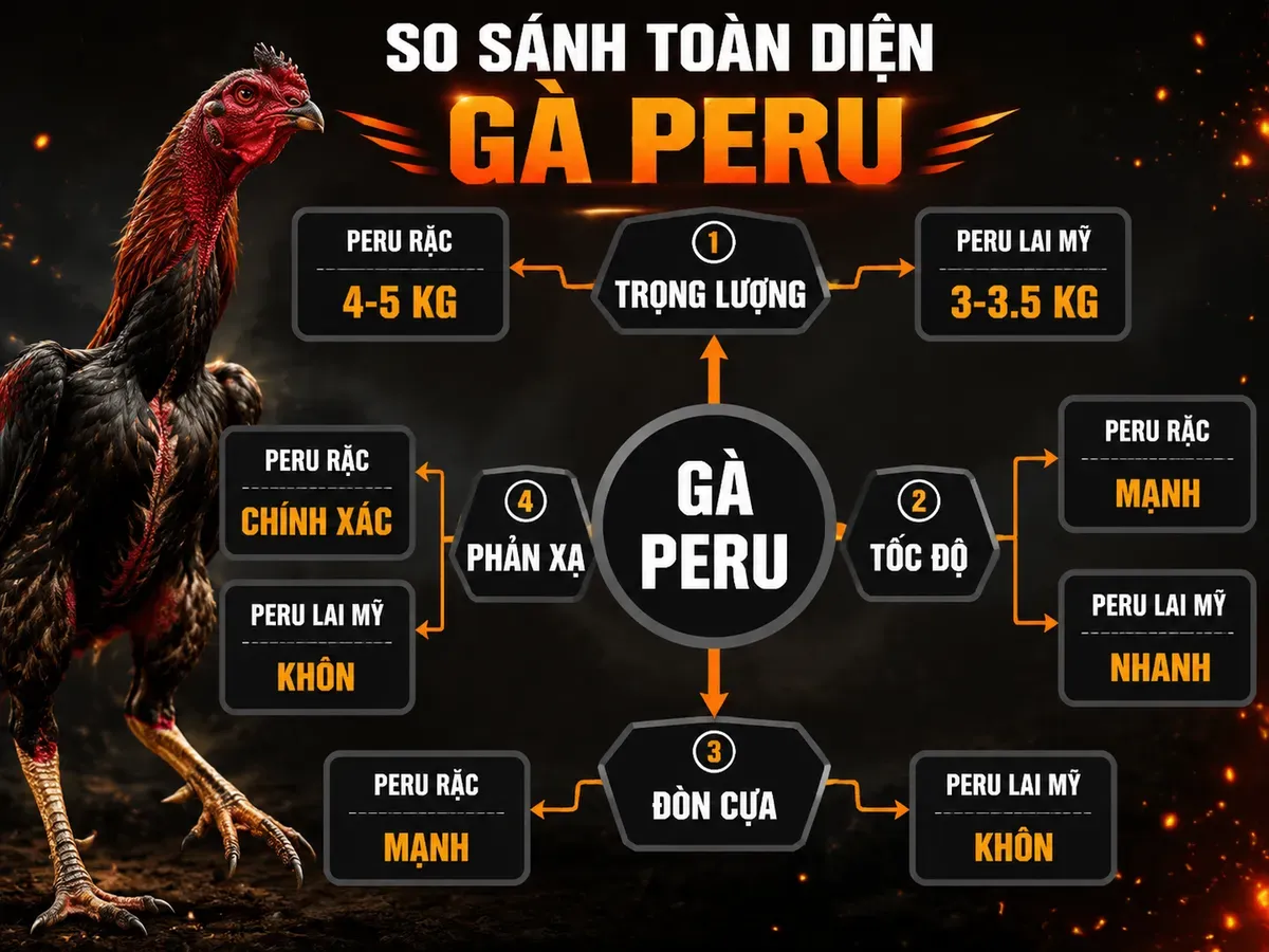 Câu hỏi thường gặp về gà Peru