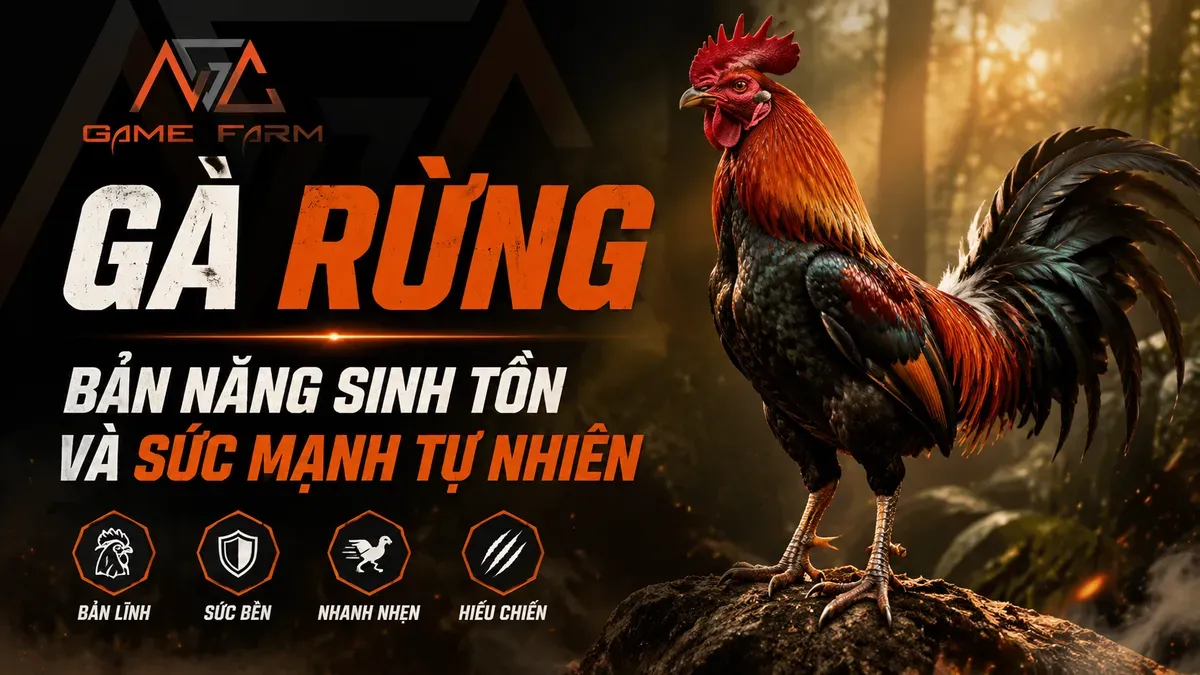 Gà Rừng Việt Nam: Đặc Điểm Nhận Dạng, Kỹ Thuật Nuôi và Bảng Giá 2026